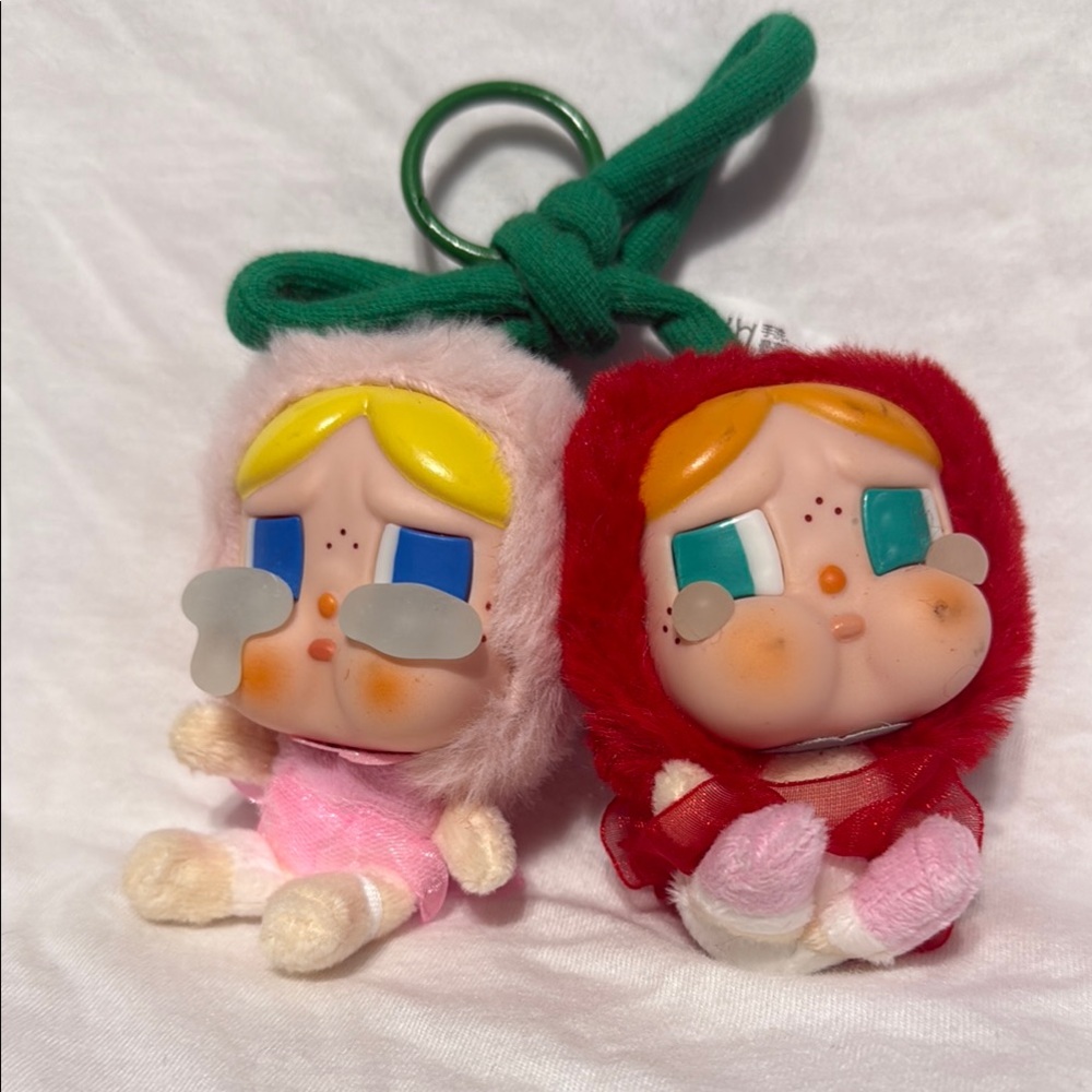 "crybaby inspired" cherry Keychain